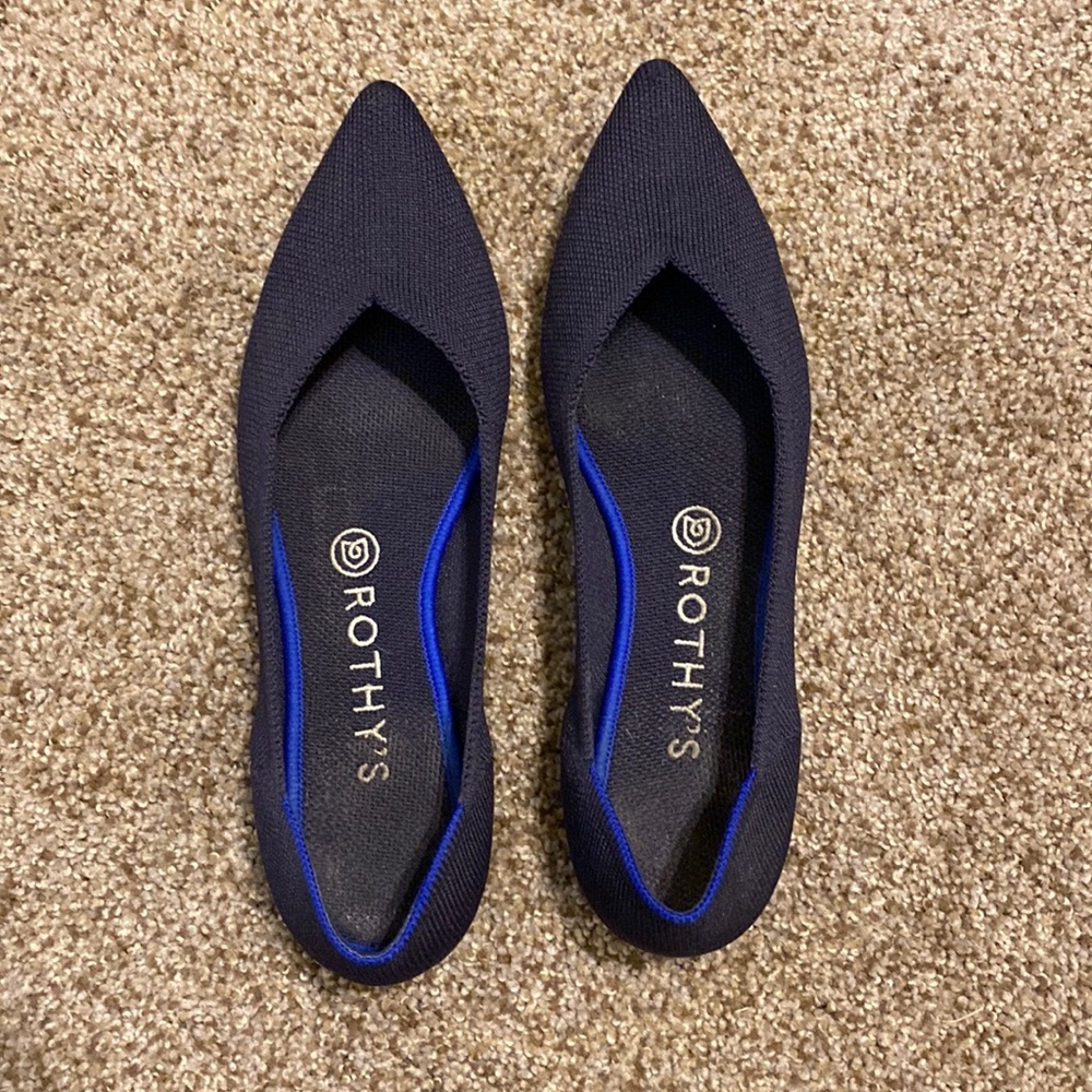 Rothys The Point size 9 Maritime Navy
